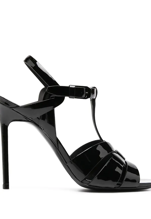 Saint Laurent Tribute sandaler - Svart