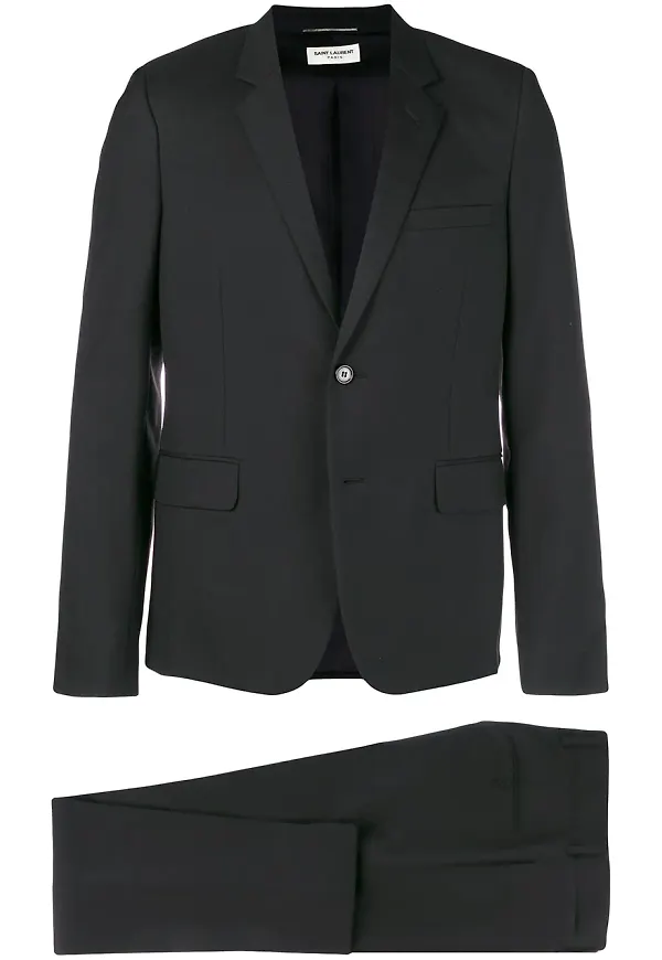 Saint Laurent tvådelad kostym - Svart