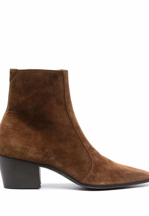 Saint Laurent Vassili stövletter - Brun