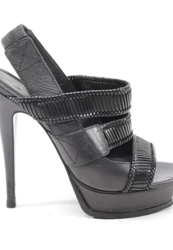Saint Laurent Vintage Begagnade Sandalerer Svart, Dam