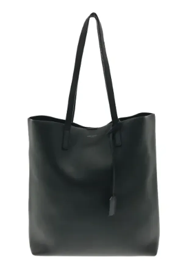 Saint Laurent Vintage Pre-owned Läder axelremsvskor Svart, Dam