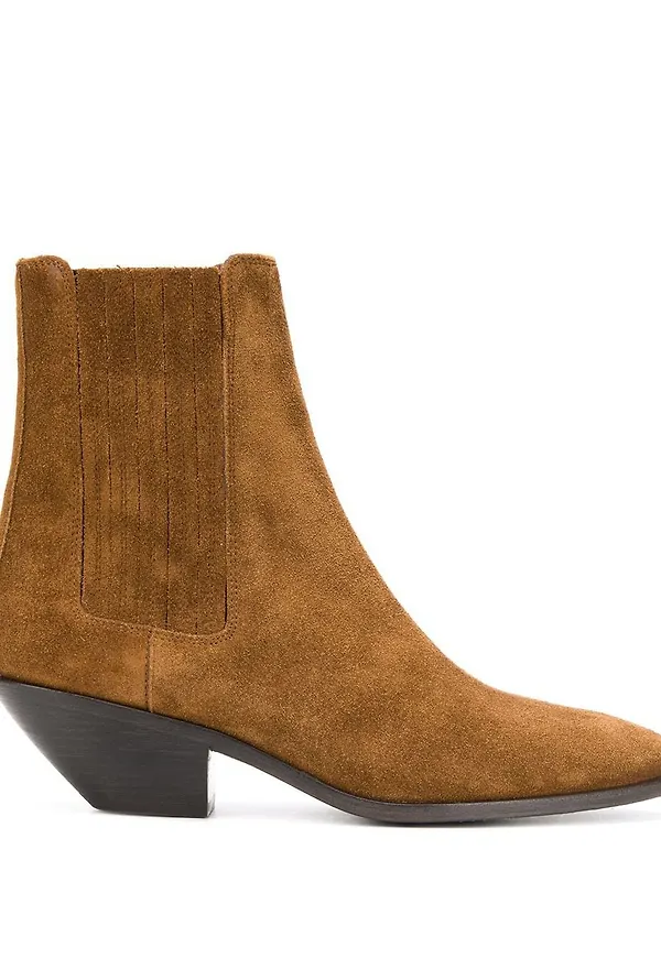 Saint Laurent West Chelseaboots - Brun
