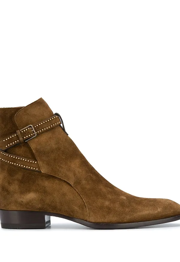 Saint Laurent Wyatt stövlar - Brun