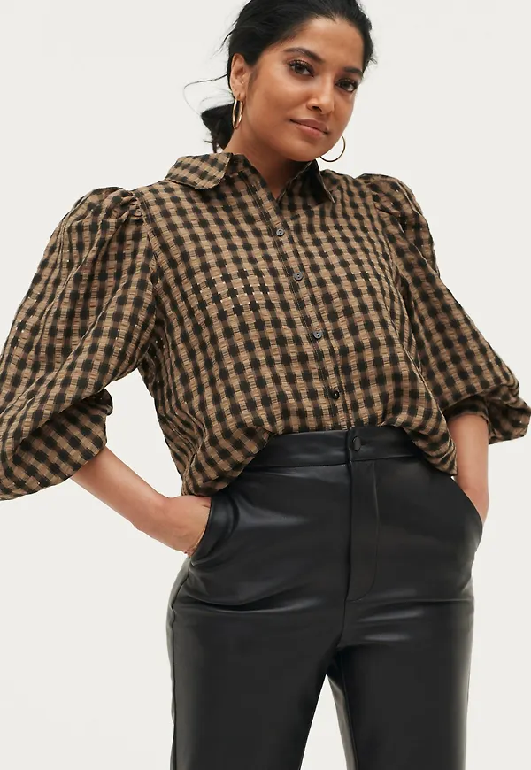 Saint Tropez - Blus JackleenSZ Shirt - Brun
