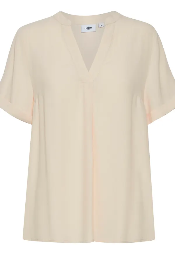 Saint Tropez - Blusar - Beige - Dam - Storlek: XS