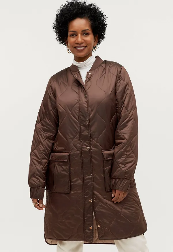 Saint Tropez - Kappa HazelSZ Long Jacket - Brun - 34