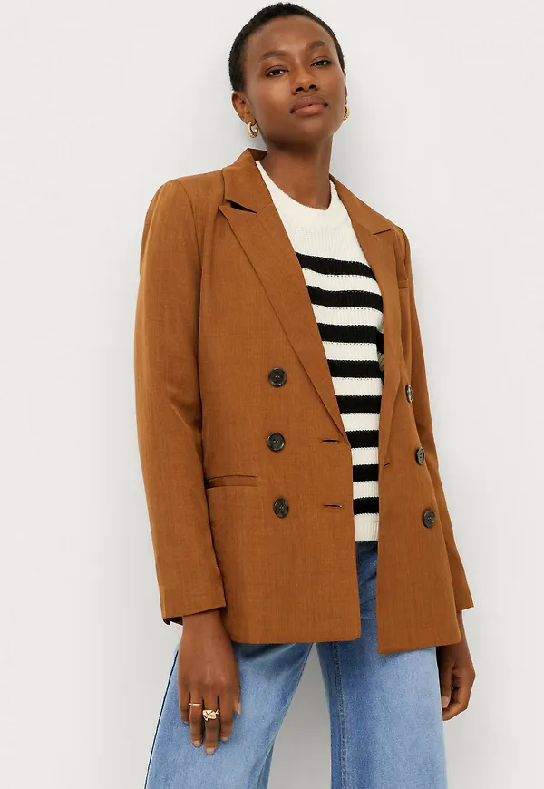 Saint Tropez - Kavaj NavaSZ Blazer - Brun