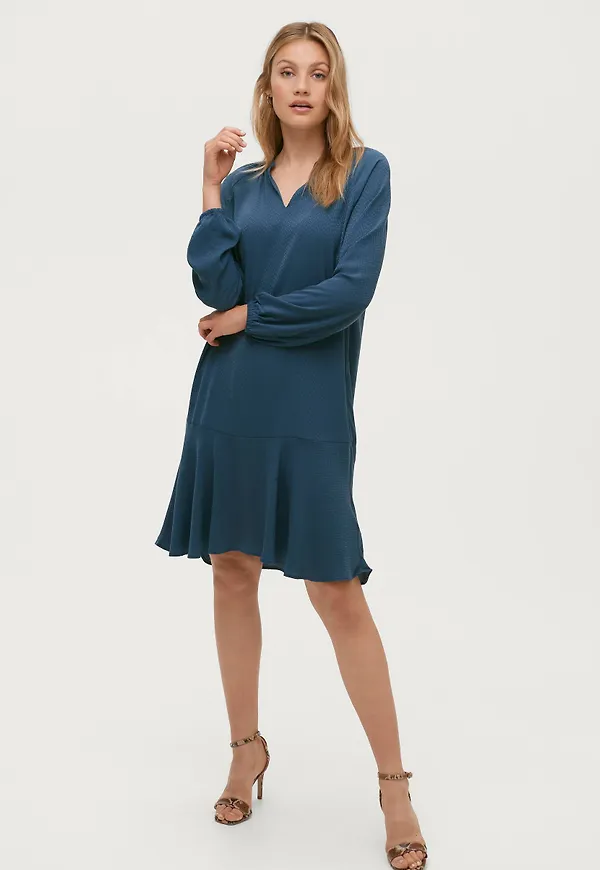 Saint Tropez - Klänning VolaSZ LS Dress - Blå
