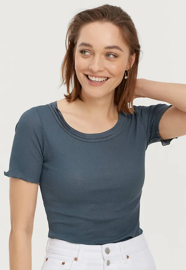 Saint Tropez - Topp GloriaSZ SS T-shirt - Blå
