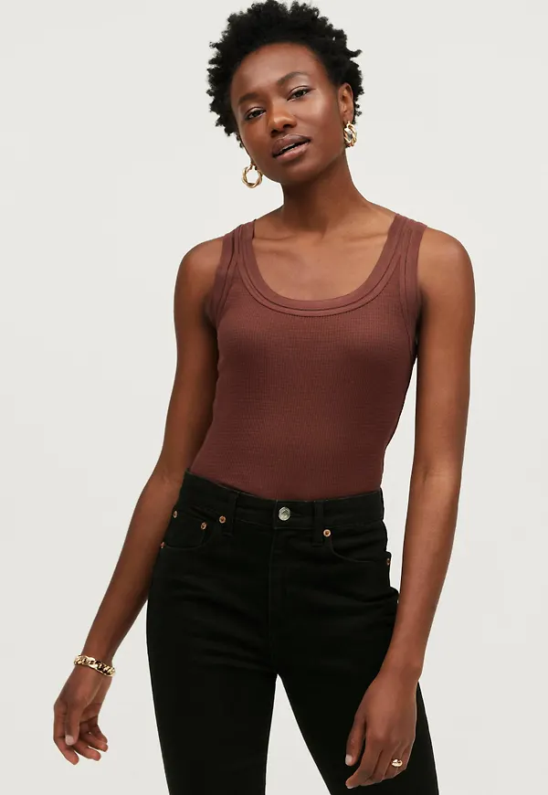 Saint Tropez - Topp GloriaSZ Tank Top - Brun