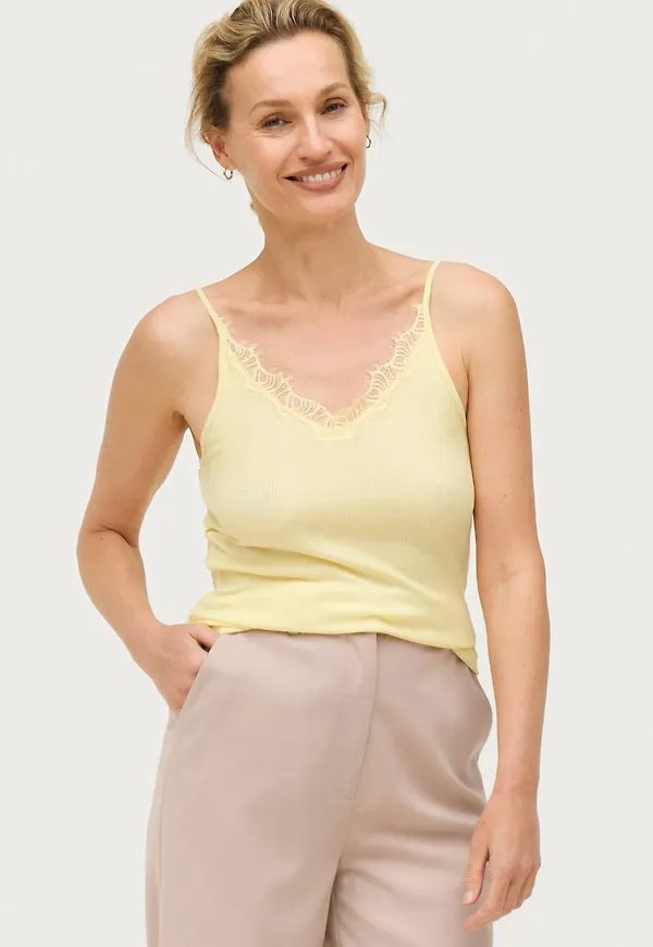 Saint Tropez - Topp MayaSZ Strap Top - Gul