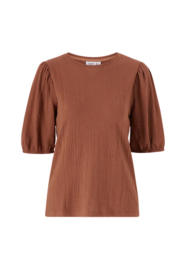 Saint Tropez - Topp PeggySZ Blouse - Brun