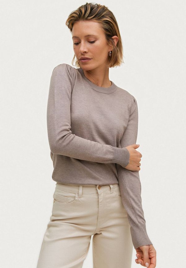 Saint Tropez - Tröja MilaSZ Pullover - Beige