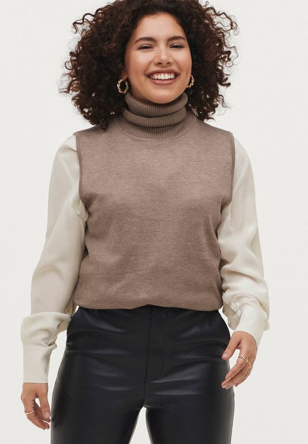 Saint Tropez - Väst MilaSZ Roll-N Vest - Beige