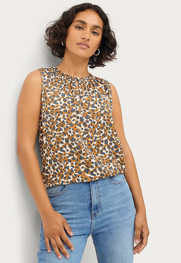Saint Tropez - Blus VaneaSZ Top - Brun
