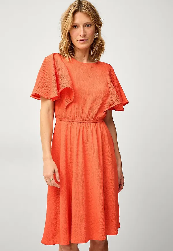 Saint Tropez - Klänning Drunasz Dress - Orange