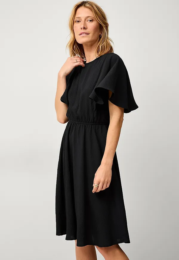 Saint Tropez - Klänning Drunasz Dress - Svart