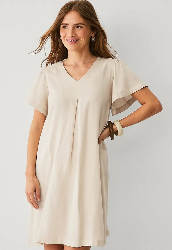 Saint Tropez - Klänning Kathasz Dress - Beige