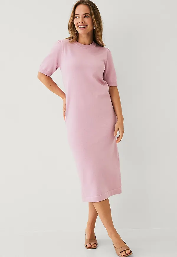 Saint Tropez - Klänning MilaSZ SS Dress - Rosa