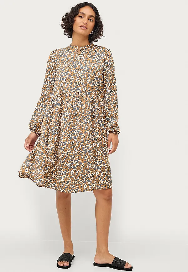 Saint Tropez - Klänning VaneaSZ Dress - Beige