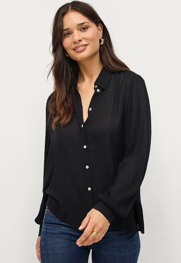 Saint Tropez - Skjorta AlbaSZ Shirt - Svart