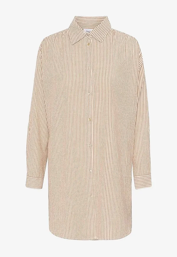 Saint Tropez - Skjorta Kirasz Shirt - Brun