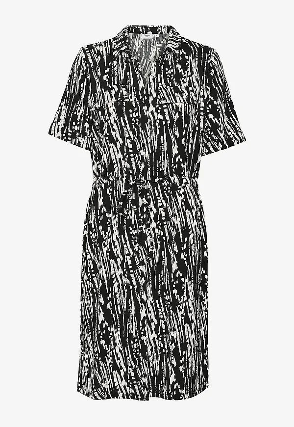 Saint Tropez - Skjortklänning ValdaSZ Dress - Svart