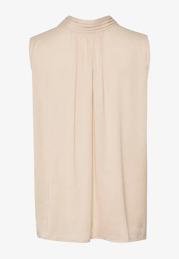Saint Tropez - Topp Aileen Top - Beige