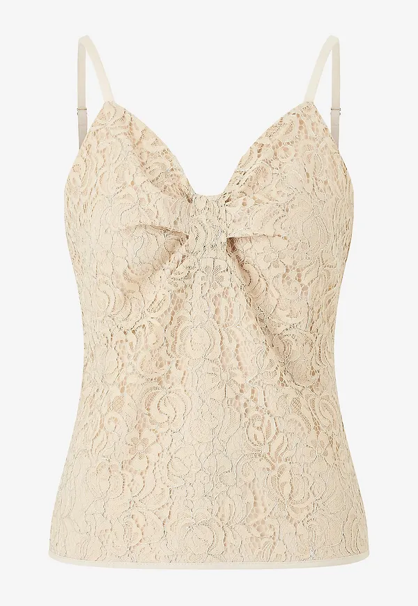 Saint Tropez - Topp JewelSZ Top - Beige