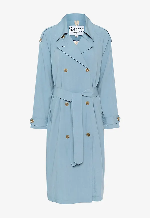Saint Tropez - Trenchcoat Colettesz Coat - Blå
