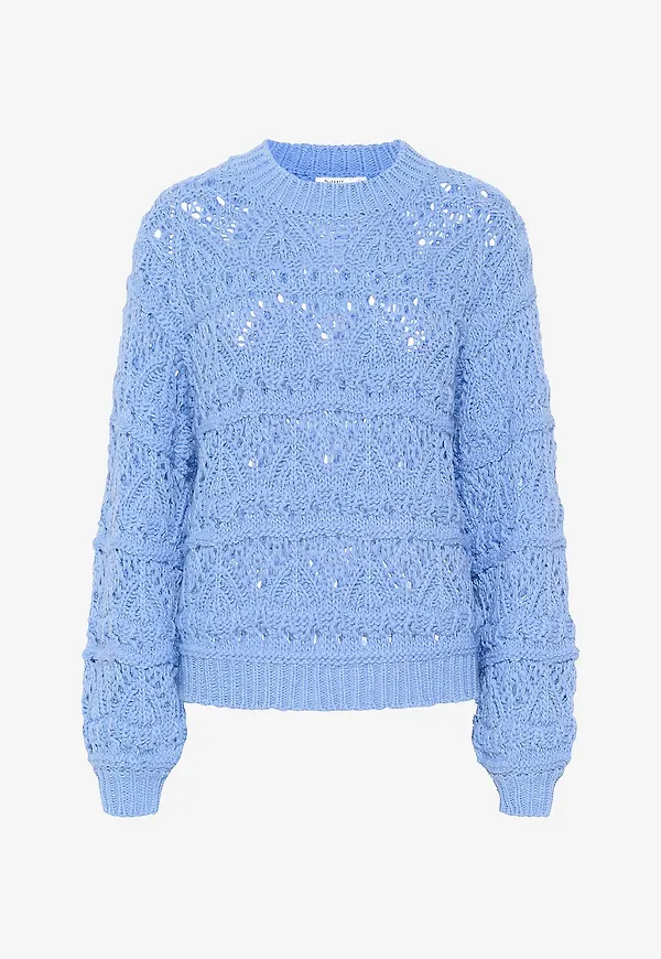 Saint Tropez - Tröja Charlizasz Pullover - Blå