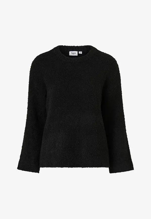 Saint Tropez - Tröja GelaSZ Pullover - Svart