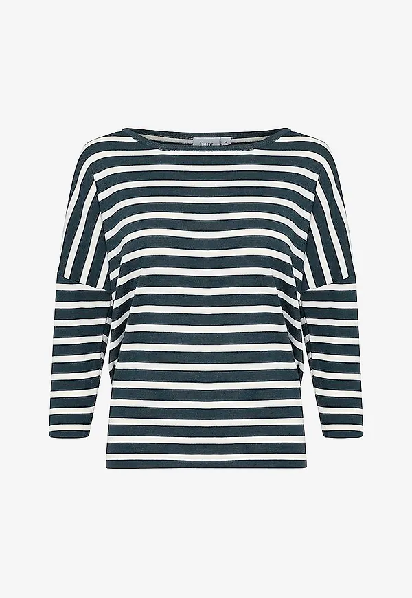 Saint Tropez - Tröja MikaSZ Striped Pullover - Blå