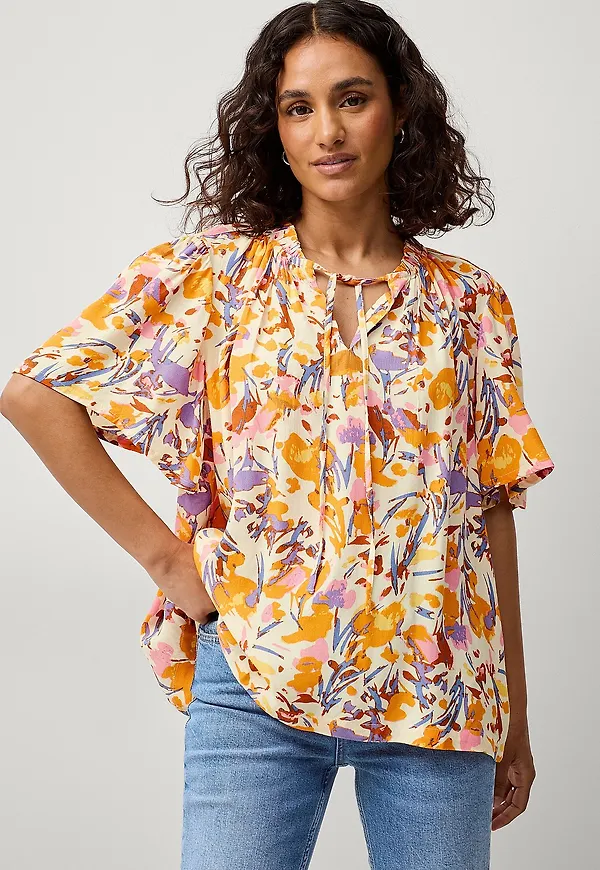 Saint Tropez - Blus Eikosz Blouse - Gul