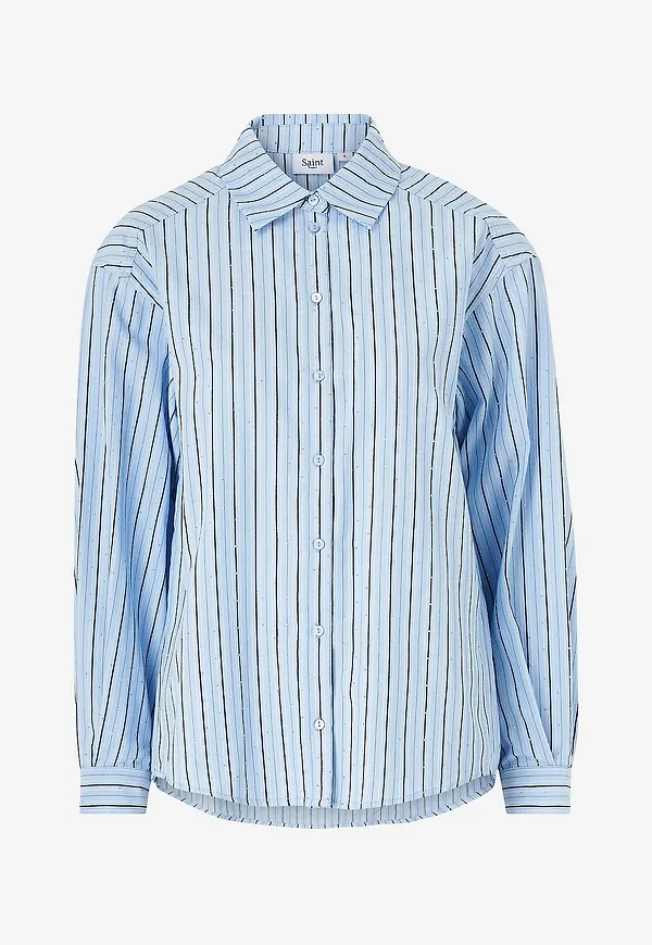 Saint Tropez - Blus KeelySZ Shirt - Blå