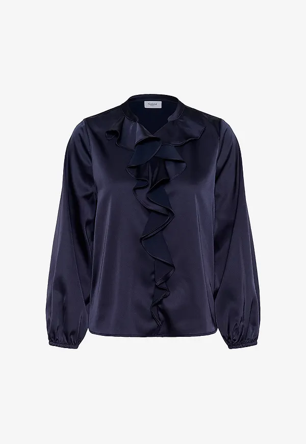 Saint Tropez - Blus Lodisasz Blouse - Blå