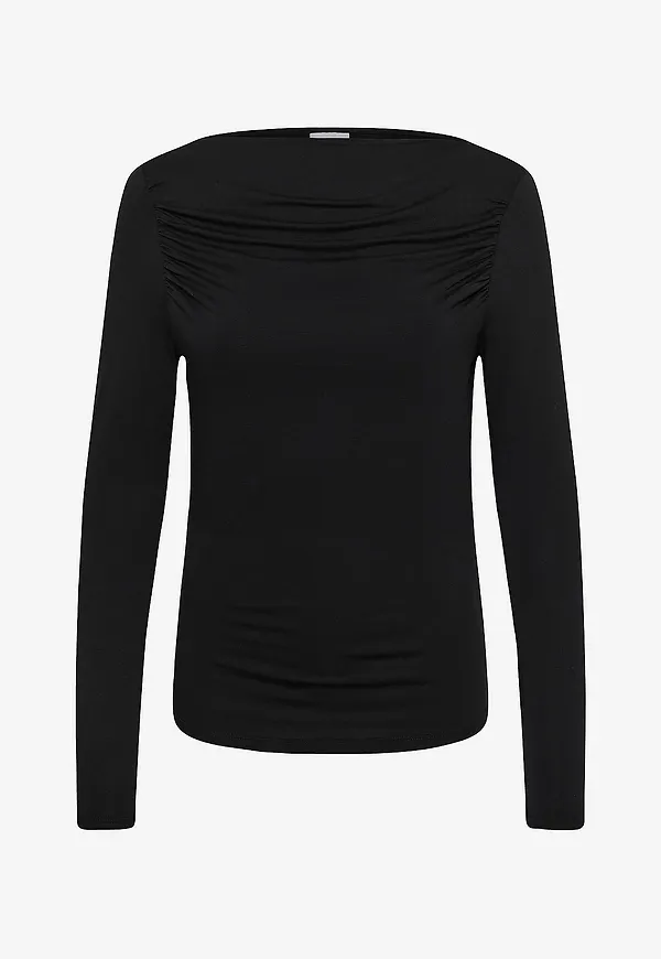 Saint Tropez - Blus ViggaSZ Boatneck Blouse - Svart