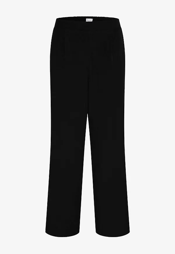 Saint Tropez - Byxor CelestSZ Wide Leg Pants - Svart