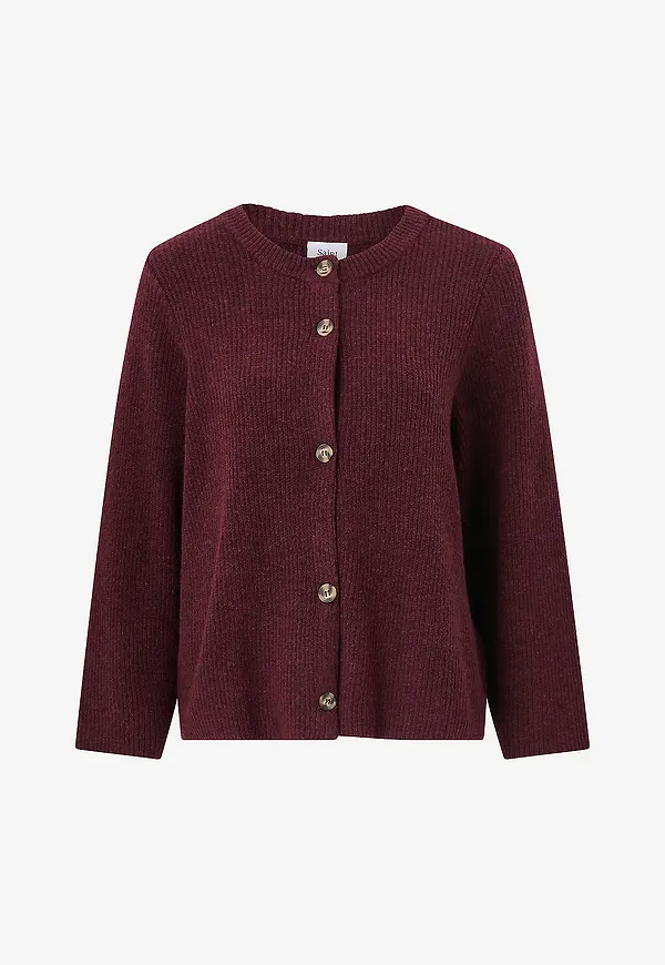 Saint Tropez - Cardigan MaleenSZ - Röd
