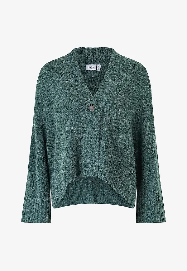 Saint Tropez - Cardigan MallorySZ Cardigan - Grön