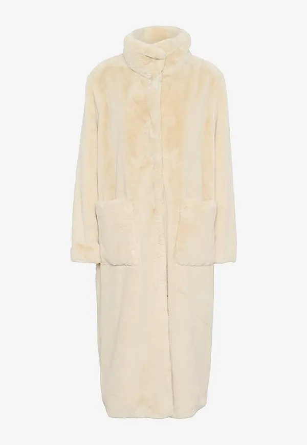 Saint Tropez - Fuskpälskappa LoesSZ - Beige
