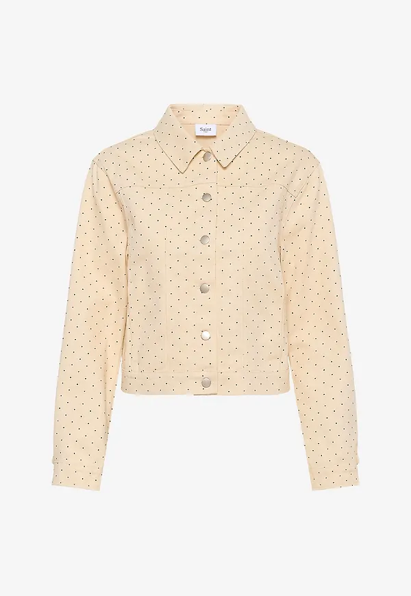 Saint Tropez - Jeansjacka Patriciasz - Vit