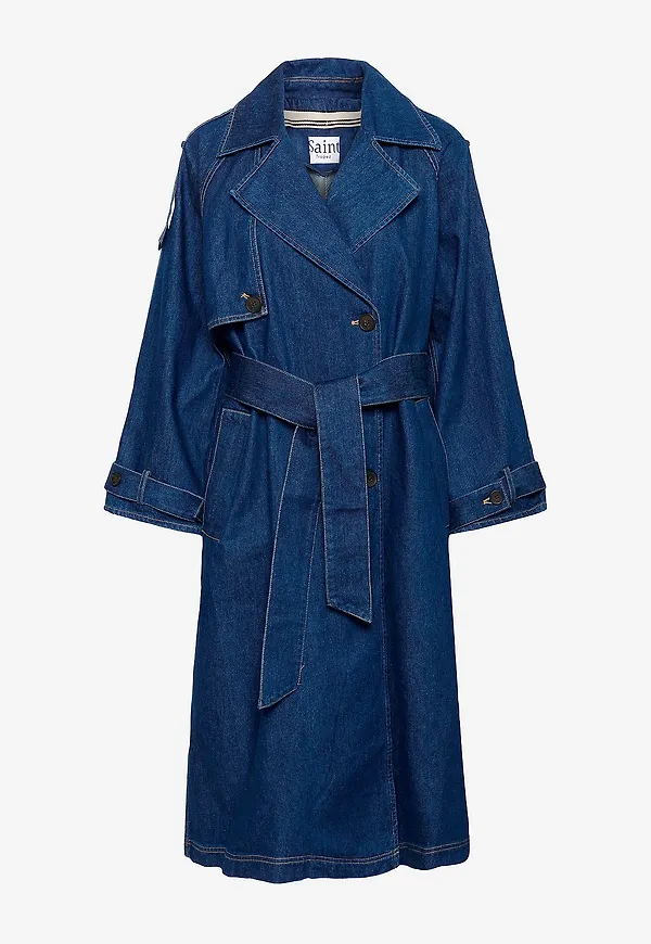 Saint Tropez - Jeanskappa Denim - Blå