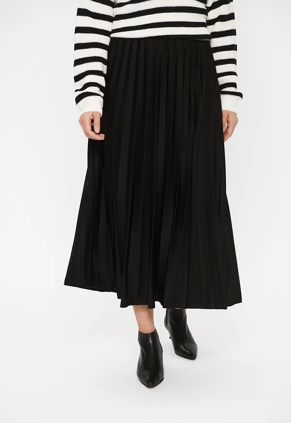 SAINT TROPEZ Kjol 'Luise' svart