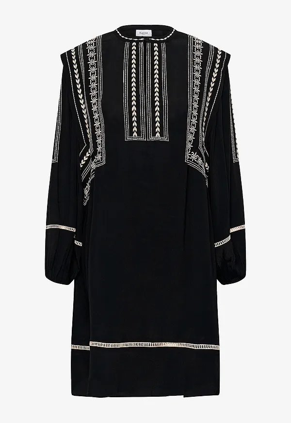 Saint Tropez - Klänning Rosaliasz Dress - Svart