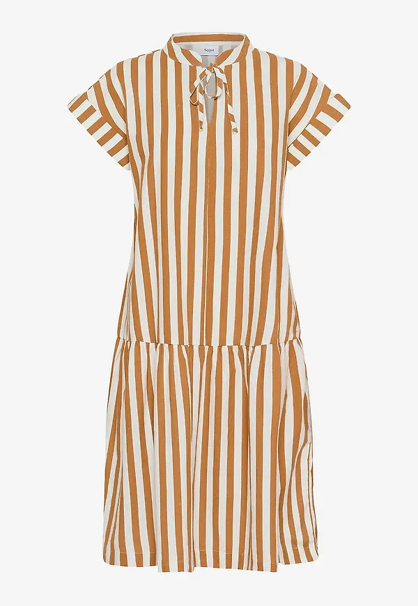 Saint Tropez - Klänning ZalindaSZ SS - Brun