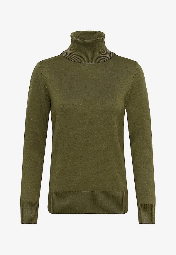 Saint Tropez - Polotröja MilaSZ Rollneck Pullover - Grön