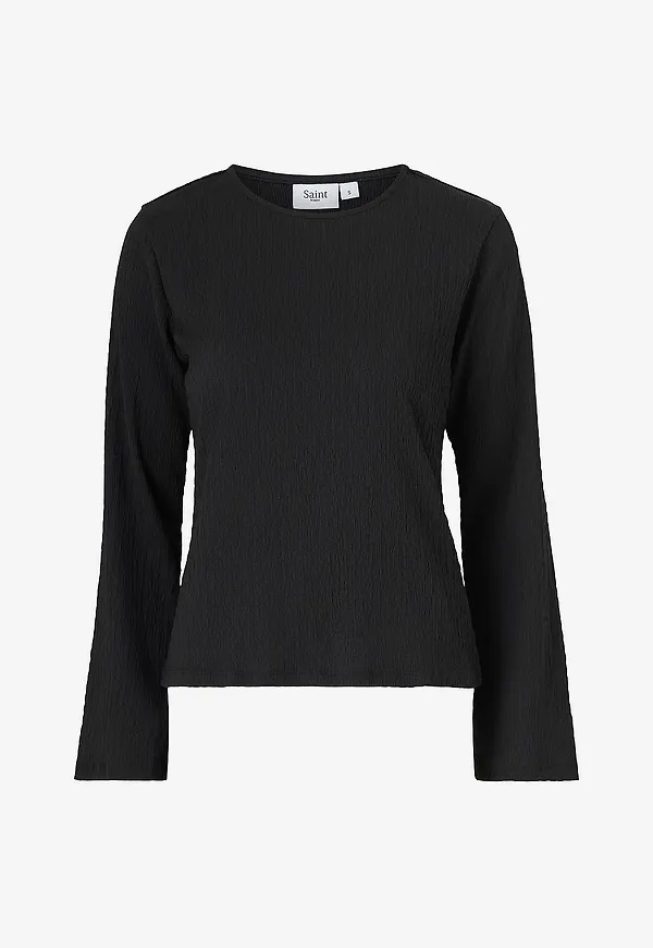 Saint Tropez - Topp Ilyssasz Blouse - Svart