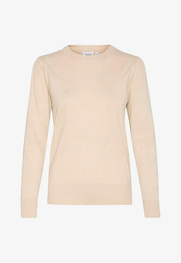 Saint Tropez - Tröja MilaSZ Pullover - Beige
