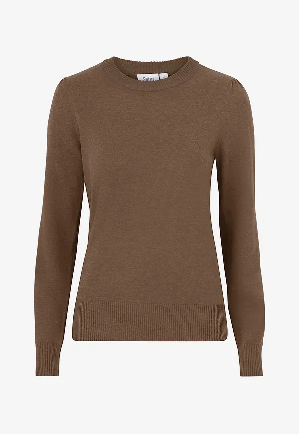 Saint Tropez - Tröja MilaSZ Pullover - Brun
